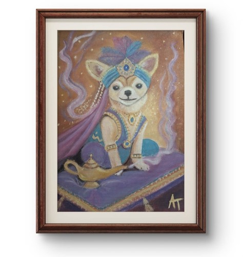 Arte parete cane - arte,