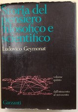 Storia del Pensiero filosofico e scientifico- vol. V-dall'ottocento al novecento
