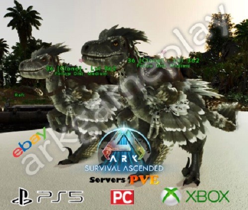 Ark ascended pve deinonychus - pve,