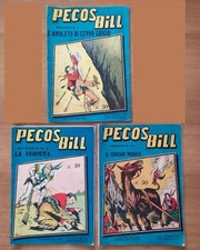 PECOS BILL - I RACCONTI DEL WEST  N. 2 - 4 - 16 - EDIZIONI ALPE 1956/57