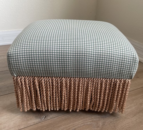 Pouf legno verde bianco - pouf, in