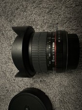 obiettivo samyang 8 mm 1:3:5 UMC fish-eye CS II per Canon EF