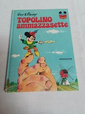 IMPARO A LEGGERE CON TOPOLINO AMMAZZASETTE PRIMA EDIZIONE del 1977 