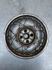 CERCHIO RUOTA 9 POLLICI 9" RAZZE STEEL RIM FRONT WHEEL MINI BIKE ITALJET MORINI