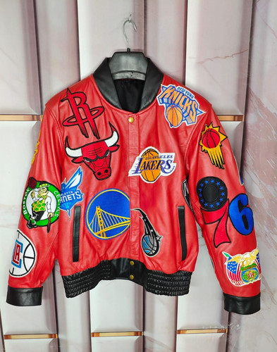 Giubbotto uomo bomber - , pelle