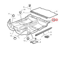 TAPPO FISSAGGIO TAPPETI FIAT