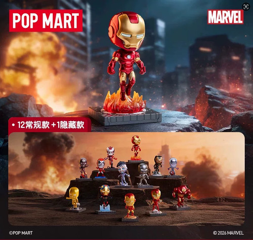 Pop mart marvel iron man - mart,