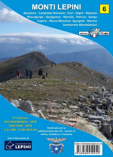 Monti lepini mtb con carta - monti, lepini.