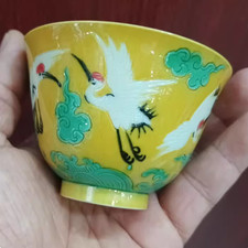 Bella tazza gru porcellana