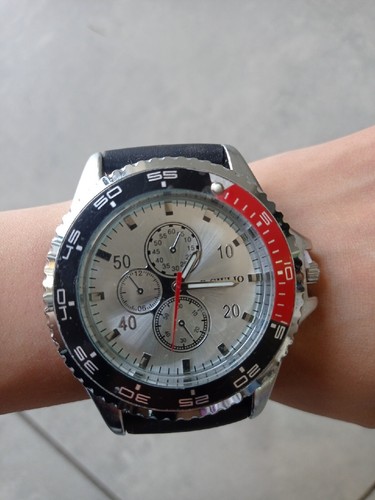 Orologio polso in ecopelle - ,