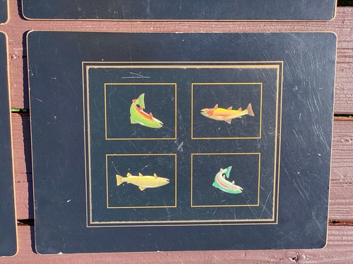 Set tovagliette trout lady - trout,