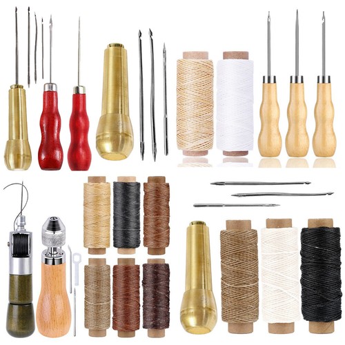 Kit filo cucito - pelle, manuale