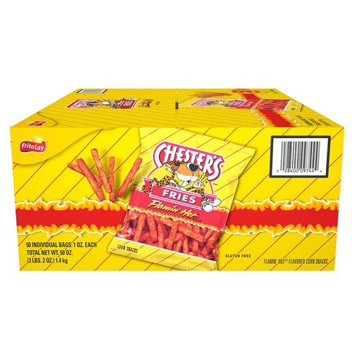 Chester flamin hot - flamin', fries