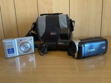 Fotocamera SONY Cyber-shot  -Videocamera CANON Legria HF r36