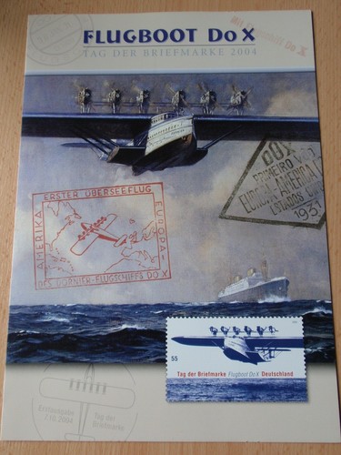 Foglio ricordo deutsche post - >,