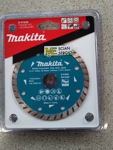 Disco diamantato makita - makita, 115mm