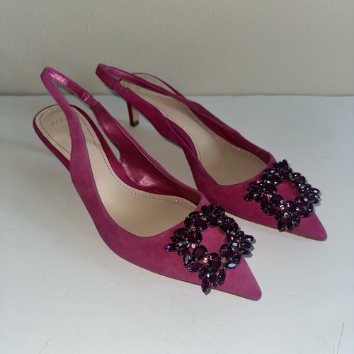 Zara donna rosa - rosa, camoscio