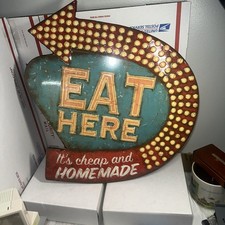 Insegna stile retrò Diner in