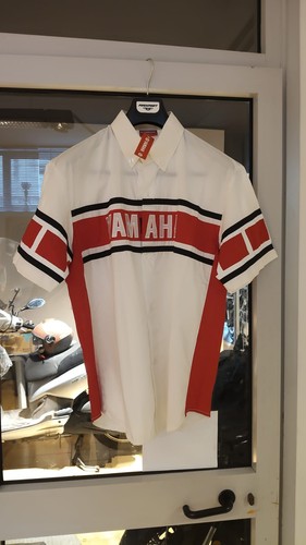 Camicia vintage yamaha - vintage, bianca