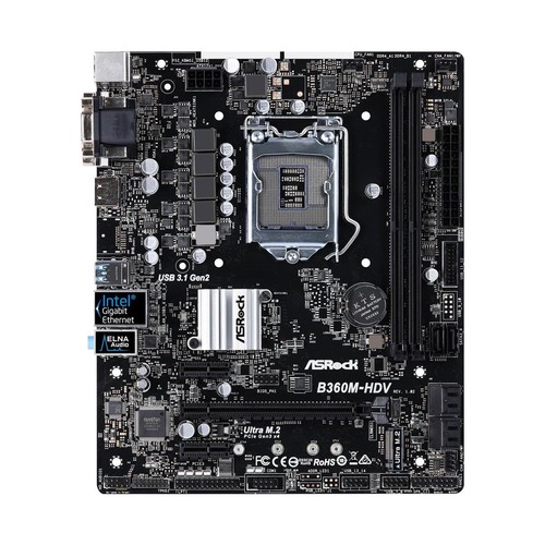 Asrock b360m hdv - asrock, b360