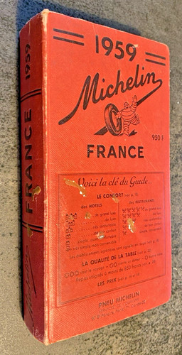 Guide michelin rouge - guide,