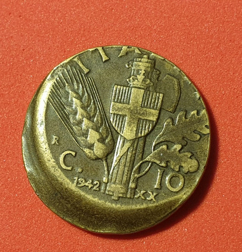 Errore del centesimi 1942 - errore,