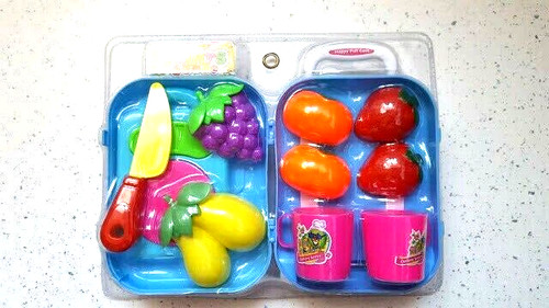Giocattolo bimba frutta - bimba, finta