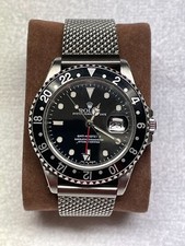 Cinturino in rete inox intrecciato 20 mm per Rolex Daytona No Time To Die 007