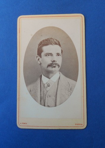 Foto epoca antica cdv fondi - antica,