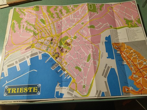 Cartina turistica trieste enit - cartina,