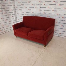 Divano 2 Posti Poltronesofà Rivestimento Sfoderabile Rosso Italia