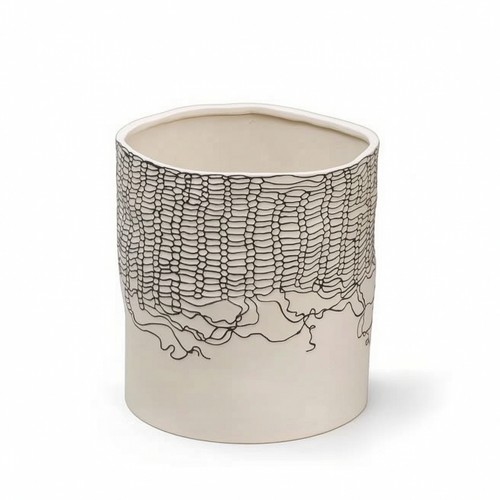 Vaso resina astratto - vaso,