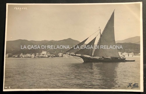 Cartolina varazze firma - a,
