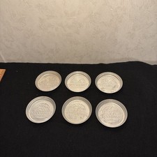 Sottobicchieri in alluminio