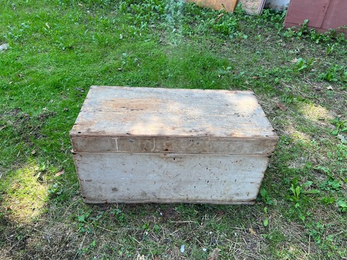 Baule cassa dei primi del - o,
