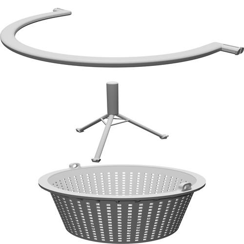 Cestello skimmer per piscina - cestello,