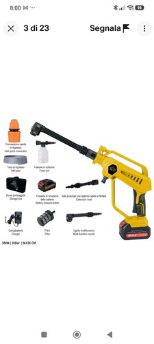 Idropulitrice batteria dcg - idropulitrice, a