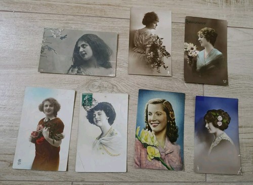 Lotto cartoline donnine - lotto,