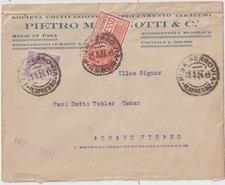 Italia 1924 lettera - italia,