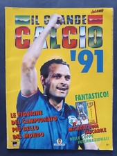 album figurine vuoto Vallardi  IL GRANDE CALCIO 91 con figurine omaggio