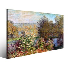 Stampa su tela Claude Monet Un
