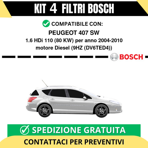 Kit bosch filtri - kit,