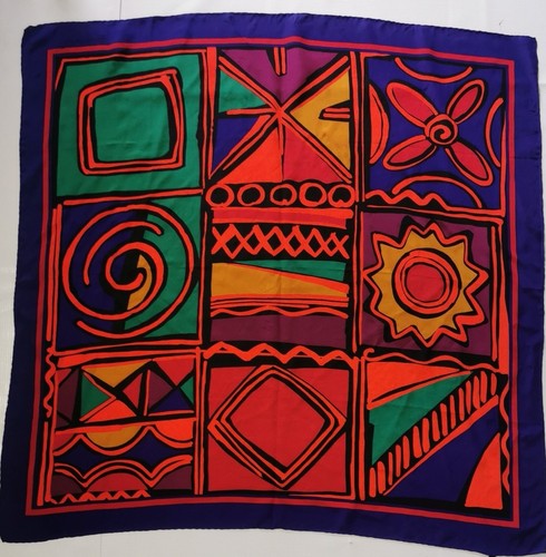 Foulard seta vintage silk - foulard, vintage.
