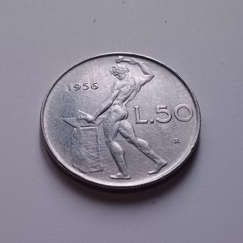 Moneta lire vulcano - moneta,