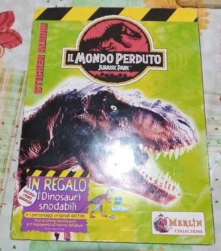 Album figurine jurassic park - album,