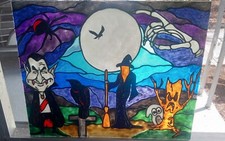 Quadro spettrale in finto