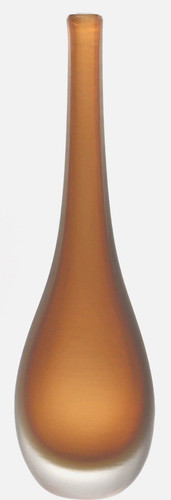 Vaso vintage vetro inciso - vaso,