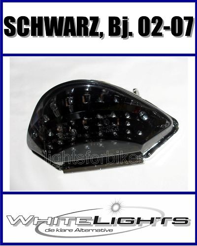 Fanale posteriore led nero - fanale,