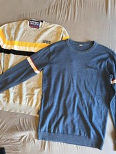 SUPERDRY e BENCH set 2 pezzi maglione pullover manica lunga 2x 
