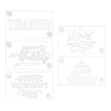 Stencil per decorazione torte